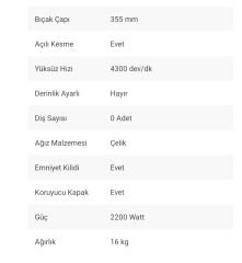 CAT DX 519 PROFİL KESME