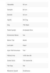 ERBAUER EDP750 SÜTUNLU MATKAP 750 W